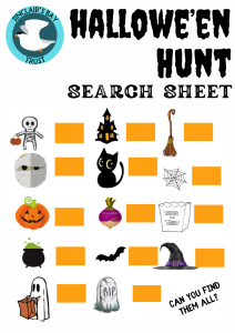 Halloween Sheet 2023