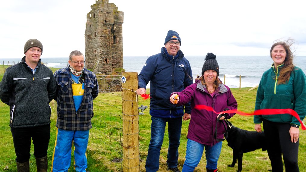 Keiss Castle Trail Open